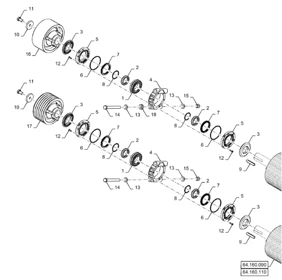 87370102 - Шкив ремённой передачи