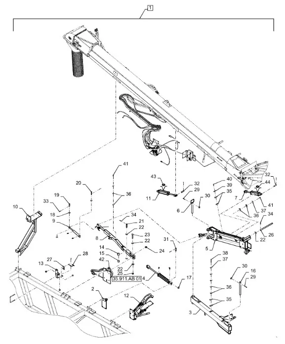 47753126 - Гидравлический цилиндр